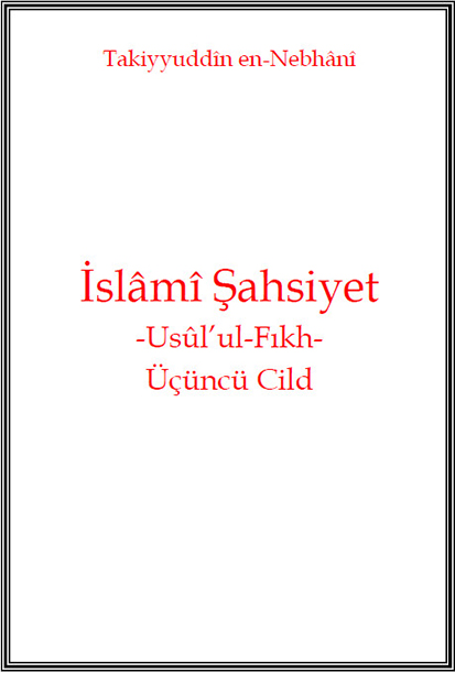 İslami Şahsiyet (Cilt 3)