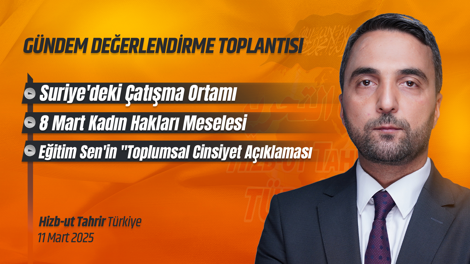 Haftalık Değerlendirme Toplantısı - 11 Mart 2025