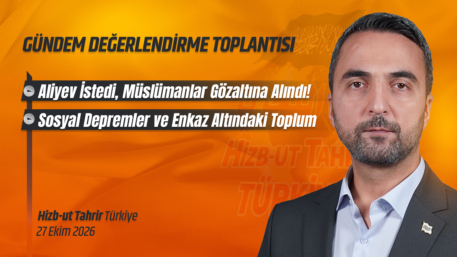 Haftalık Değerlendirme Toplantısı - 27 Ekim 2026