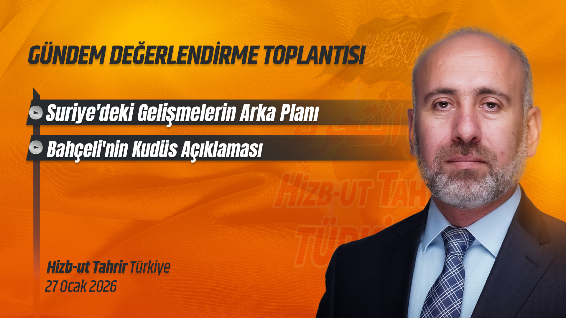 Haftalık Değerlendirme Toplantısı - 27 Ocak 2026