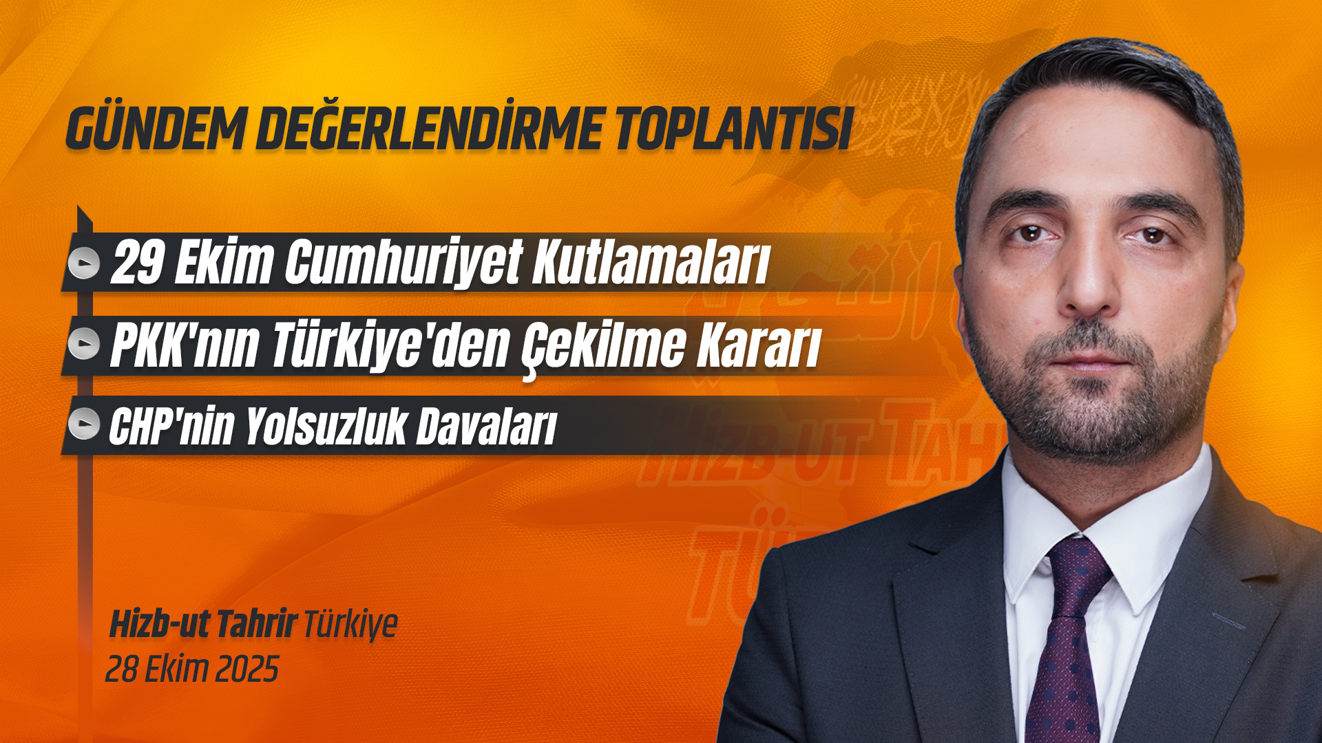 Haftalık Değerlendirme Toplantısı - 28 Ekim 2025