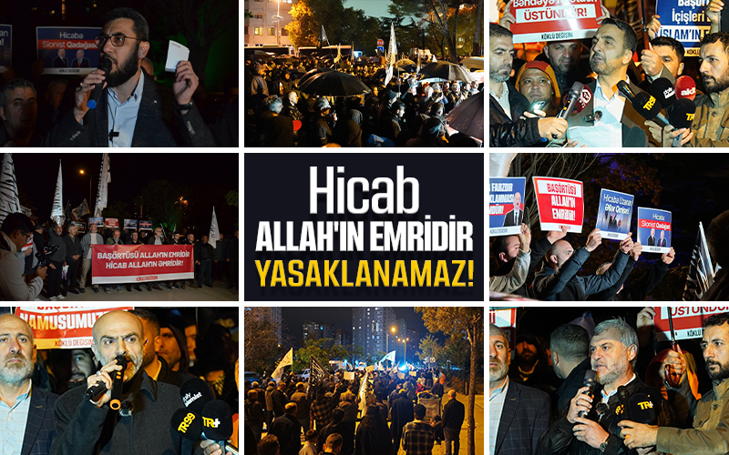 Hicab Allah'ın Emridir Yasaklanamaz! - Ankara ve İstanbul Protestoları