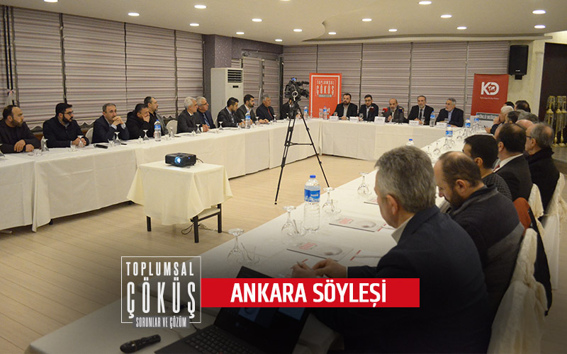 "Toplumsal Çöküş - Sorunlar ve Çözüm" Söyleşisi Ankara